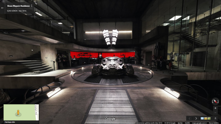 Google Street View’da “Batcave” sürprizi!